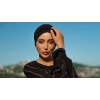UZUN TAŞLI ZARİF TESETTÜR ABAYA-SİYAH