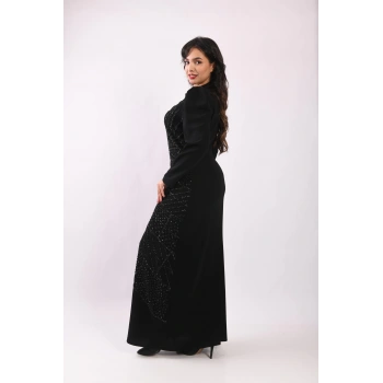 Gece Yarısı Senfonisi Abiye - Siyah