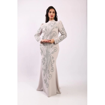 Şelale Işıltısı Abiye - Taş