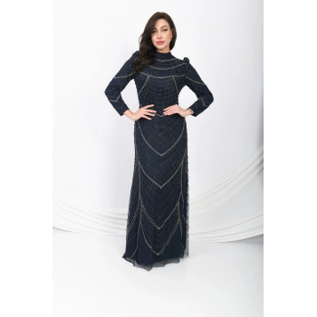 Zarafetin İmzası Abiye - Siyah