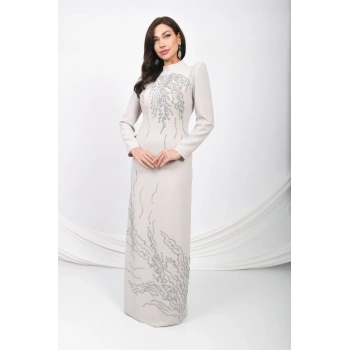 Zamansız Elegans Abiye - Taş