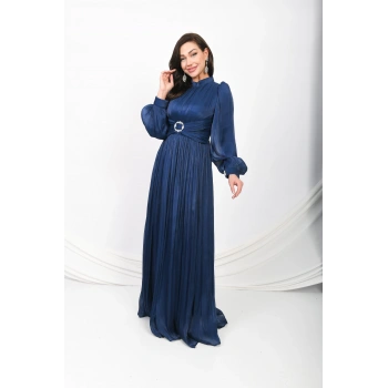 Kraliçenin Dokunuşu Abiye - Lacivert