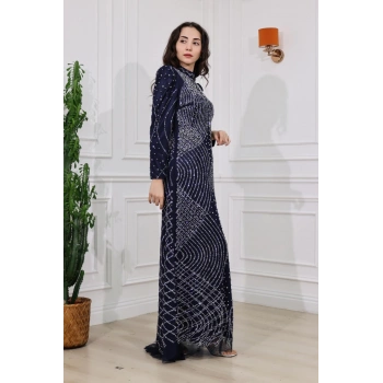 Hürrem Sultanın Tılsımı Abiye - Lacivert