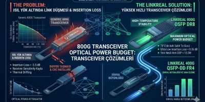 400G ve 800G Transceiver Dünyasında Optik Güç Bütçesi