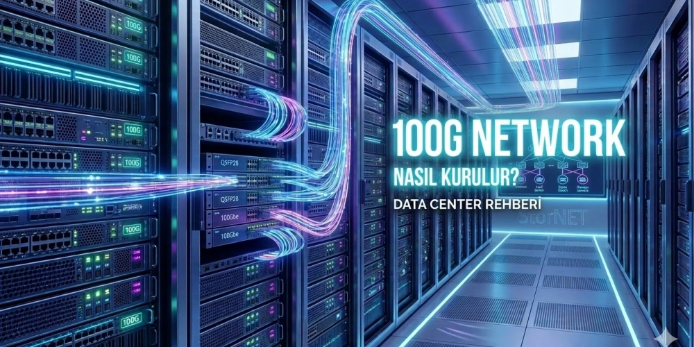 100G Network Nasıl Kurulur? (Data Center Rehberi)