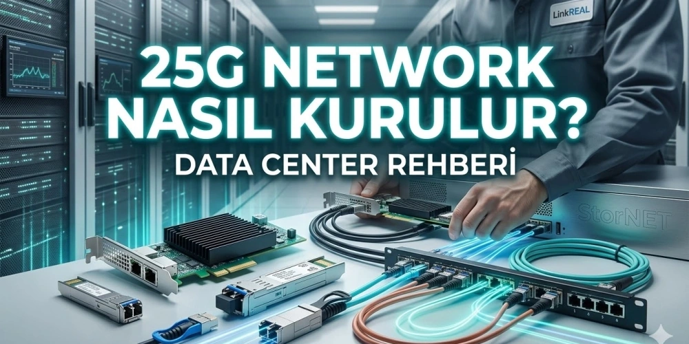 25G Network Nasıl Kurulur? (Data Center Rehberi)
