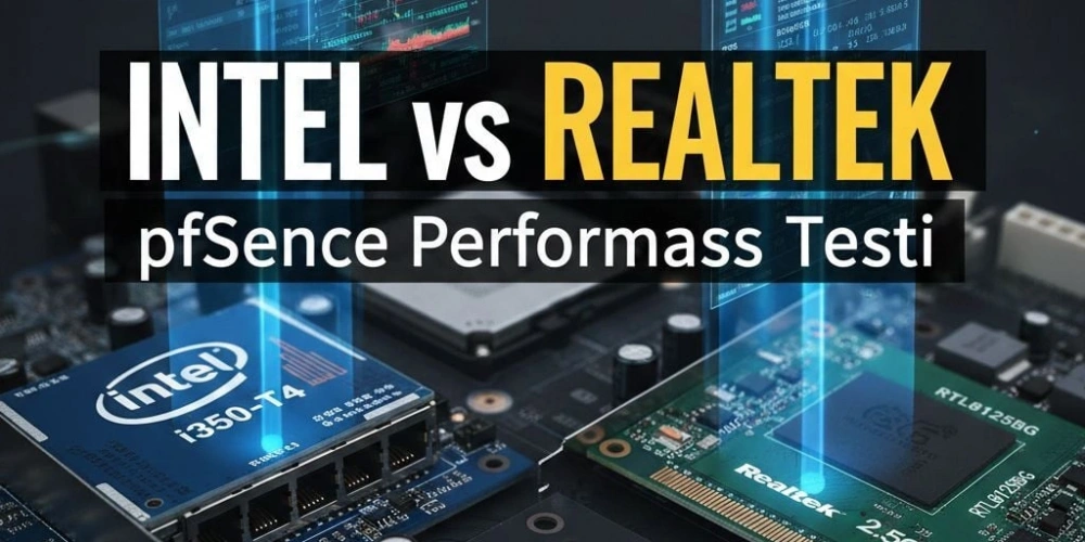 pfSense İçin Ağ Kartı Seçim Rehberi: Intel i350/i226 vs Realtek RTL8111/8125