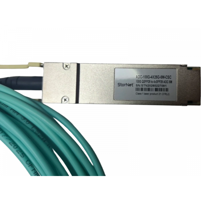 100G to 4X25G AOC Kablo 5 metre Cisco code