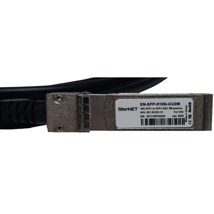 3 Metre DAC KABLO Cisco code 10G StorNET