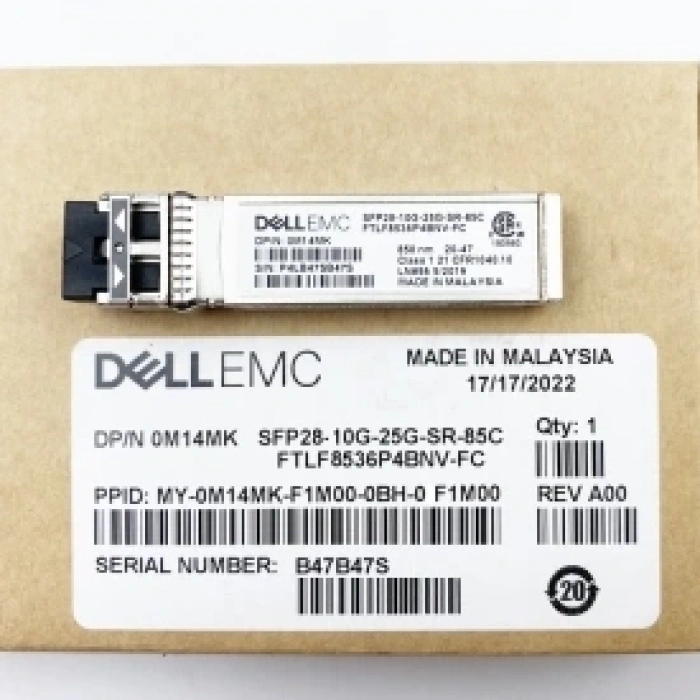 Dell 25G 10G SFP28 MM Transceiver Modül S28-10G-25G-SR-85C