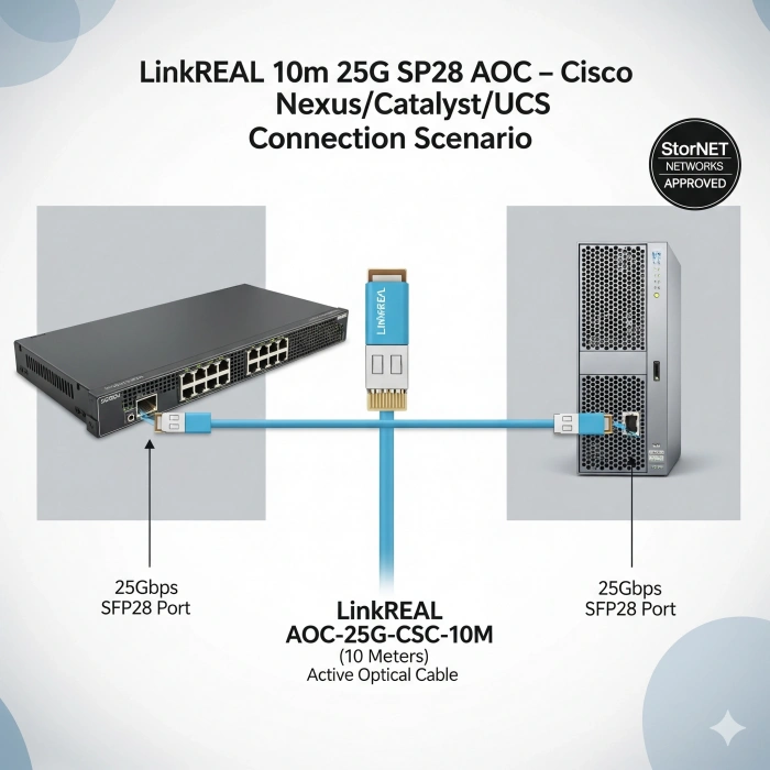 10 Metre AOC 25G Kablo Cisco code | StorNET