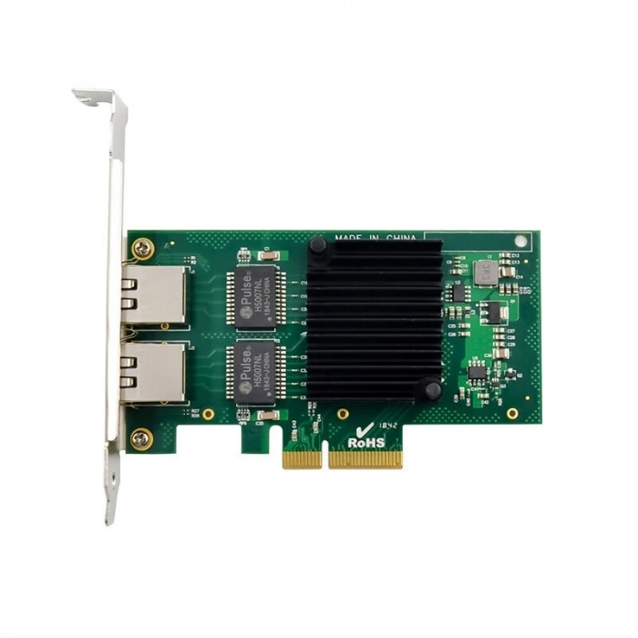 intel i350-T2 X4 Dual Port 1 GbE RJ45 Ethernet Kart | StorNET
