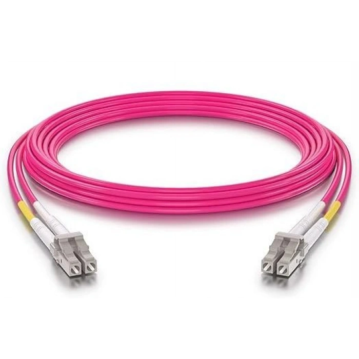 3 Metre OM4 Fiber Patch Kablo LC-LC | 10G 25G 40G 100G LSZH | LinkREAL