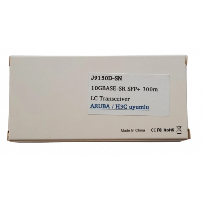 J9150D ARUBA code 10G SR SFP+ 850nm 300m Transceiver