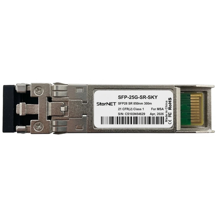 25G SFP28 SR Transceiver | MMF 850nm | Switche Özel Kodlama