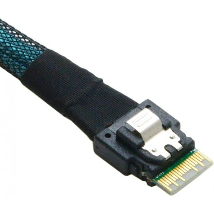 SFF‑8654 (x4) to 4 adet Sata kablo 50cm