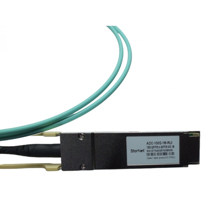 Cisco MSA Uyumlu 100G QSFP28 AOC Aktif Optik Kablo - 1 Metre