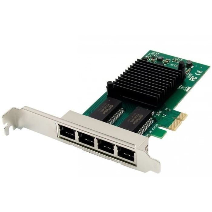 StorNET Intel i350-T4 PCIe x1 4 Port 1GbE Ethernet Kartı