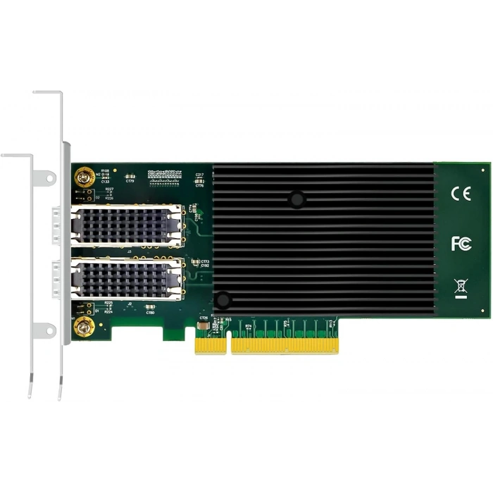 intel X710-DA2 PCIe 3.0 x8 Dual-10G SFP+ Fiber Ethernet Kart | StorNET
