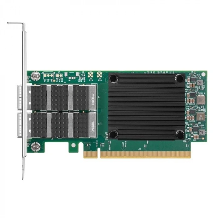 Ethernet Kartı NVIDIA Mellanox MCX623106AN-CDAT ConnectX-6 100GbE Dual-Port QSFP56 PCIe4.0