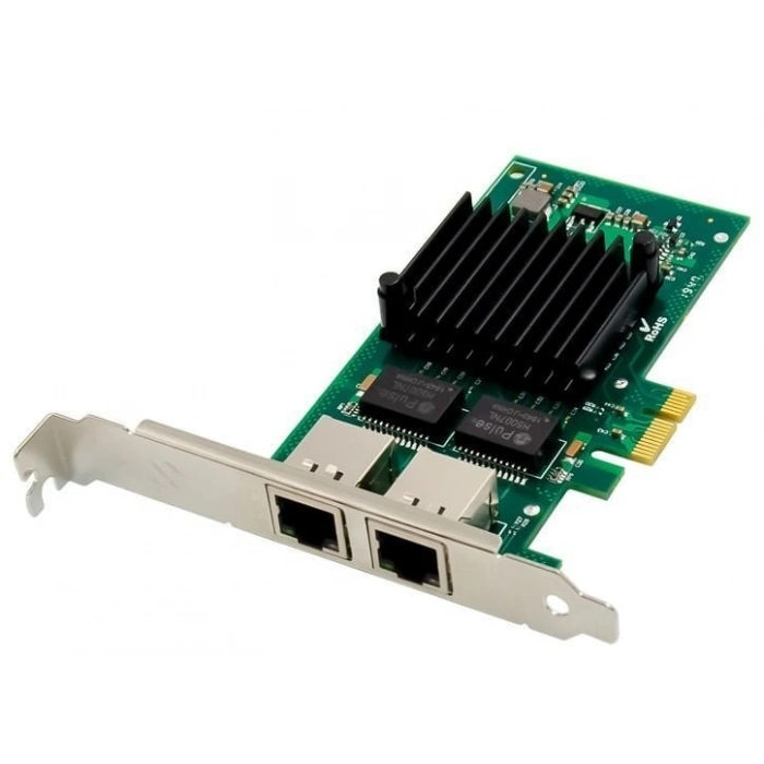 StorNET intel NHI350AM2 ChipSet I350-T2 PCIe X1 Dual Port 1G Ethernet Kartı