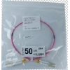 50 cm OM4 Fiber Patch Kablo LC-LC | 10GbE 25GbE 40GbE 100GbE LSZH | LinkREAL