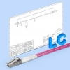 3 Metre OM4 Fiber Patch Kablo LC-LC | 10G 25G 40G 100G LSZH | LinkREAL