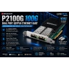 Broadcom BCM957508-P2100G Dual port 100G Qsfp56 Ethernet PciE 4x16
