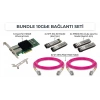 Bundle Aruba Uyumlu 10G Ethernet Kartı Kablo Seti