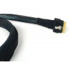 SlimSAS 8i SFF-8654 to 2x Mini-SAS HD SFF-8643 Tri-Mode Kablo | 80 cm