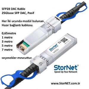 1 Metre 25G DAC Kablo Stornet MSA Cisco code