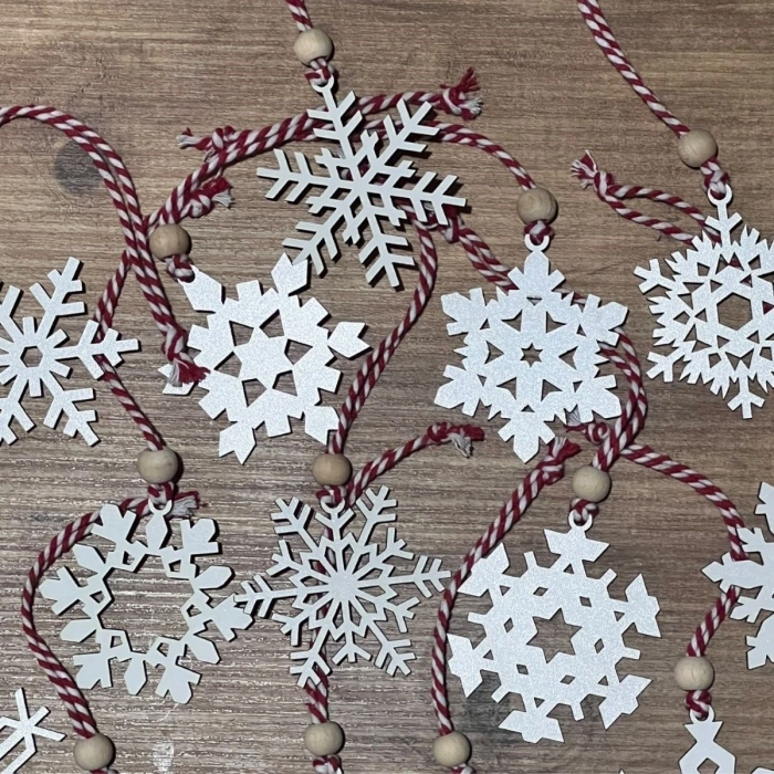 Ahşap Yılbaşı Ağaç Süsü-by15