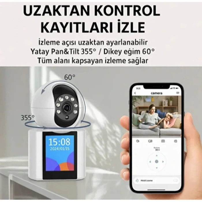 Akıllı Ev Kamerası 2.4 Ghz