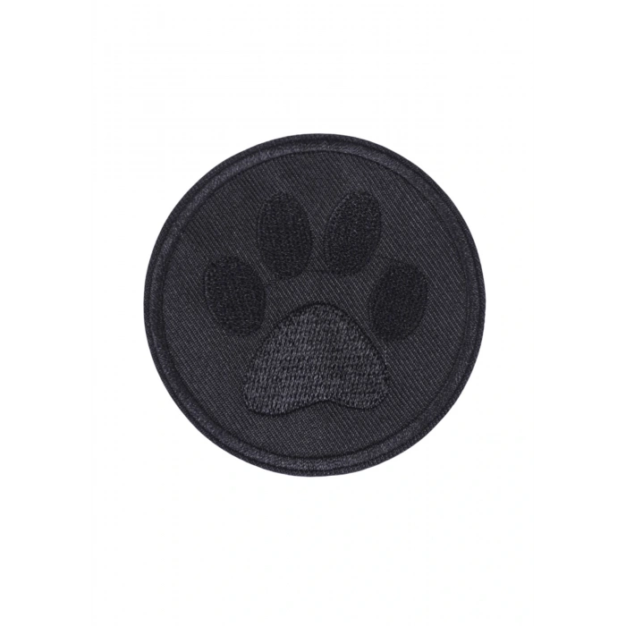 Aplike Ütü İle Yapışan Siyah Pati Arma 5 Cm