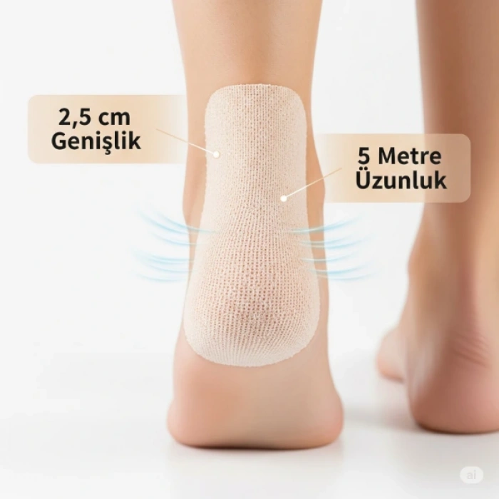 Ayakkabı Vurma Önleyici Rulo Bant 2.5 Cm X 5 M