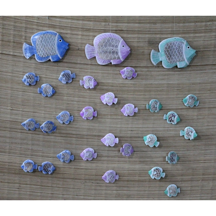 Balıklı Asmalı Rüzgar Çanı