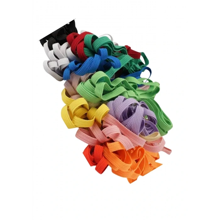 Çamaşır Lastiği Düz 1 Cm  1 Metre Lila