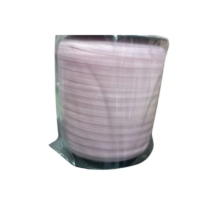 Çamaşır Lastiği Düz 1 Cm  75 Metre 1 Top Açık Pembe