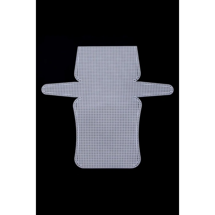 Çanta Kanvası 40 Cm Beyaz