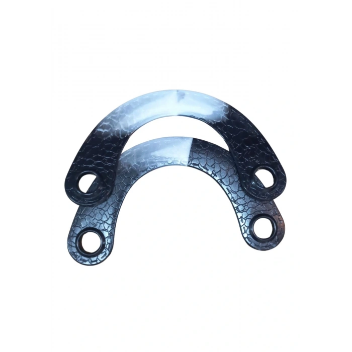 Çanta Sapı Ay Model Siyah Desenli 20 Cm