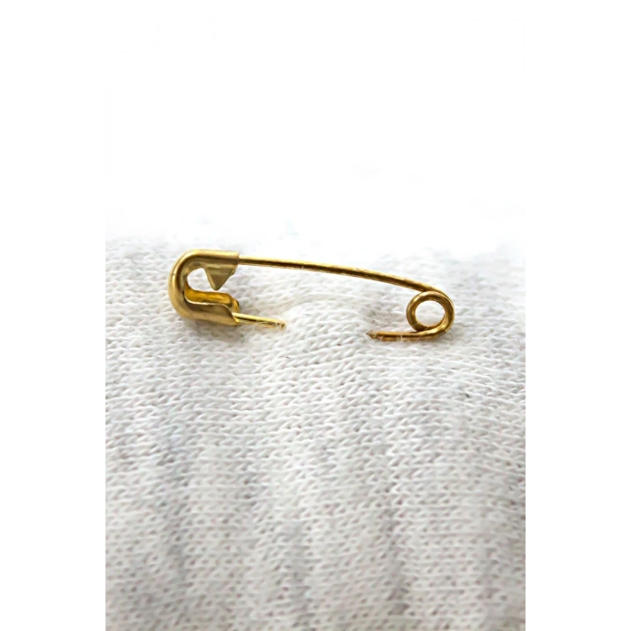 Çengelli İğne 3 Cm Altın Renk 50 Adet