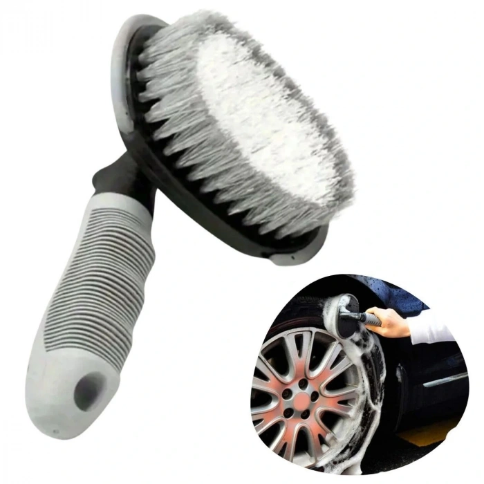 Çok Amaçlı Araç Temizlik Fırçası – Oto İç Ve Dış Yüzeyler, Koltuk, Halı, Torpido Ve Jant İçin Ergonomik Temizlik Fırçası