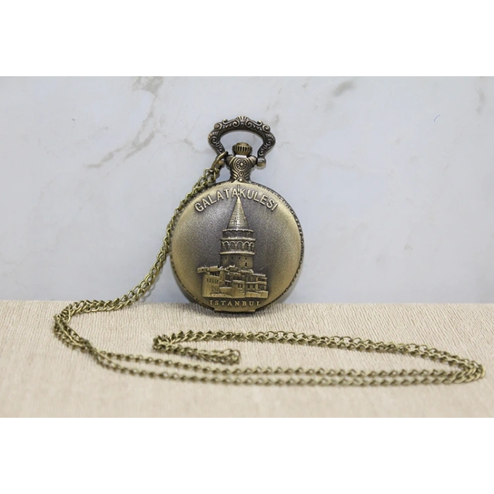 Galata Kulesi Tasarımlı Köstekli Saat