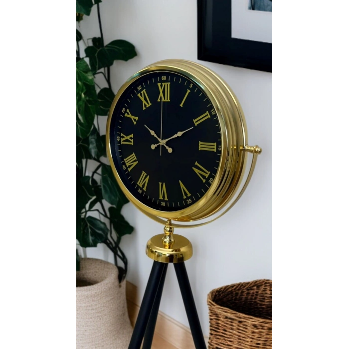 Gold Asalet Tripod Ayaklı Saat