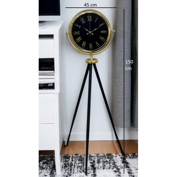 Gold Asalet Tripod Ayaklı Saat