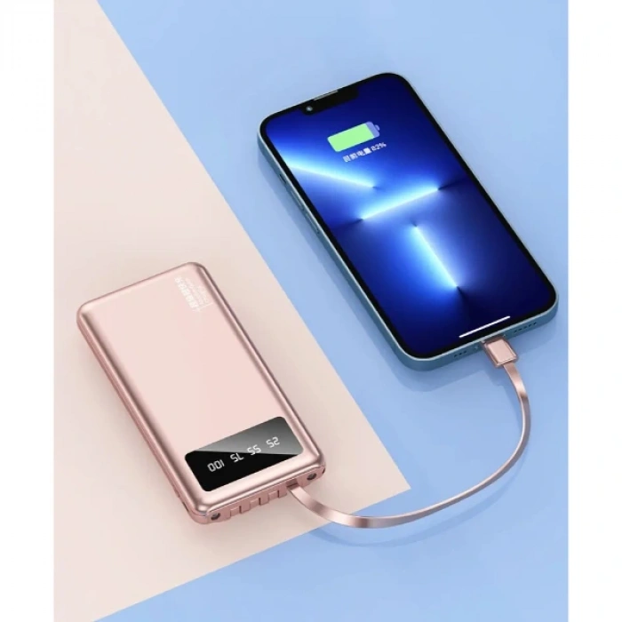 Kendinden Kablolu 20.000 Mah Powerbank