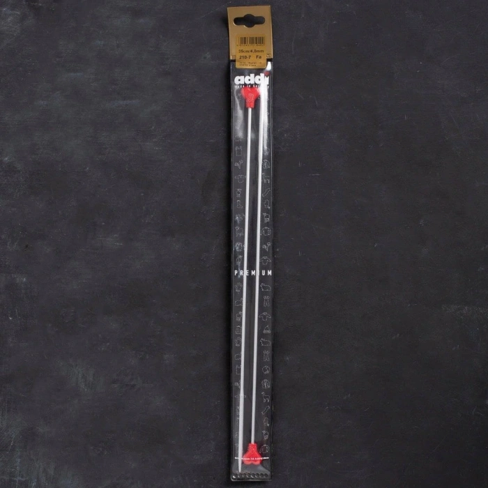 Leyloş 4mm 35cm Klasik Alüminyum Hızlı Örgü Şişi - 2