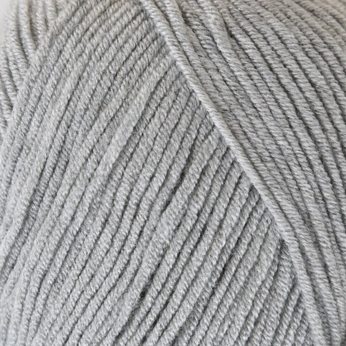 Leyloş Baby Boom Gri El Örgü İpi - 1000 - 34117