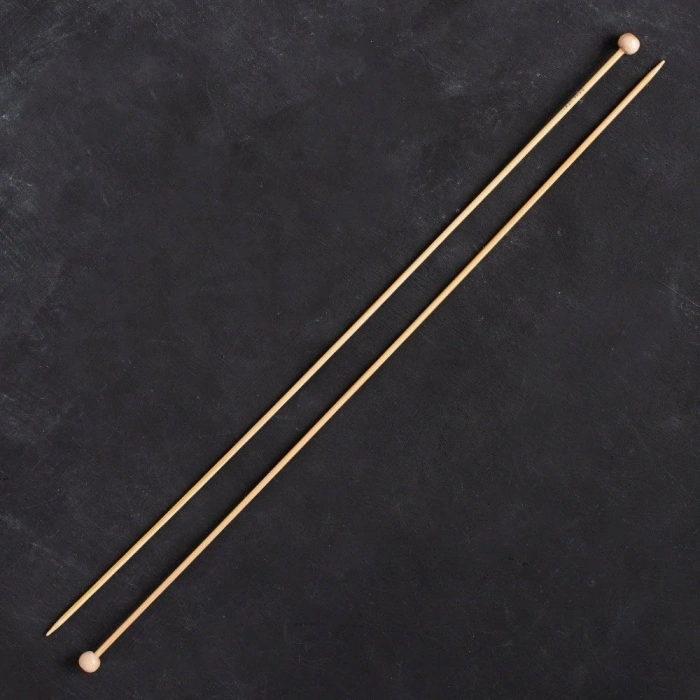 Leyloş Bambus 2,5mm 35cm Bambu Örgü Şişi - 500-7
