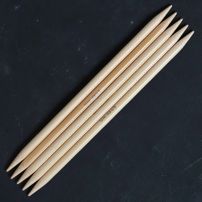 Leyloş Bambus 7 Mm 20 Cm Bambu Çorap Şişi - 501-7
